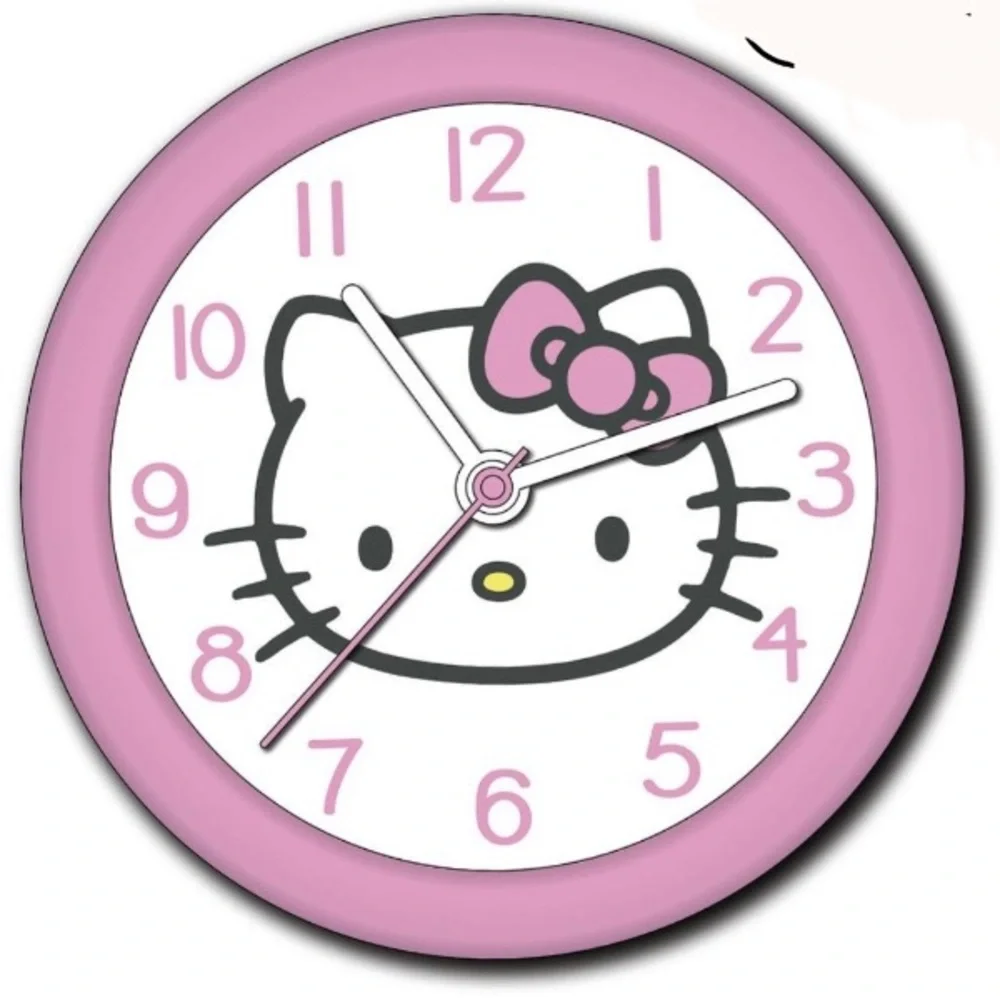 Hello Kitty 10” wall clock, New in original packaging